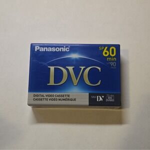 Panasonic DVC SP 60min LP 90min Mini DV Digital Video Cassette Tape AY-DVM60EJ
